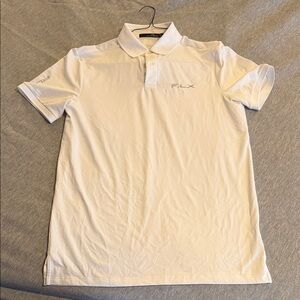 RLX Ralph Lauren White Polo Shirt